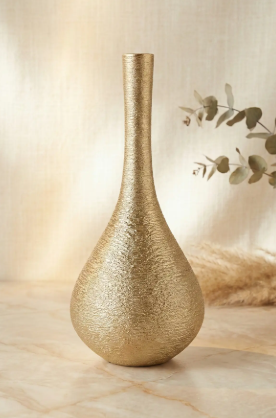 Gold Kişiye Özel 3D Tasarım Vazo